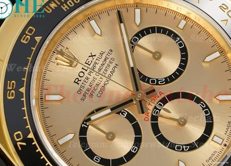 RU Heavy Daytona SH4131 Dial APS 126518 Clone(Tungsten Super 40mm Gold Version) YG 0331